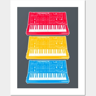 Polivoks / Russian Analogue Synthesizer Pop Art Posters and Art